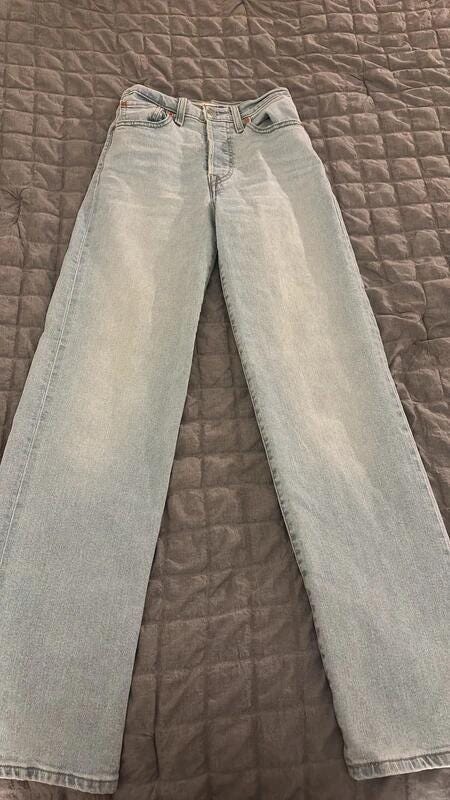 SAPPHIREGLITZ  Straight Jeans XS/UK 4-6·New